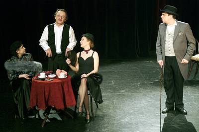 Murányi Tünde, Szacsvay László, Nagy Cecília, Vida Péter - © theater.hu - Ilovszky  Béla