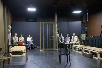 Kocsis Gábor, Nagyváradi Erzsébet, Kátai Kinga, Illés Dániel, Kovács Panka, Dóczy Péter - © theater.hu - Ilovszky  Béla