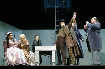 Jelenet az előadásból - © theater.hu - Ilovszky  Béla