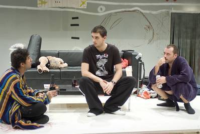 Miklós Marcell, Szabó Kimmel Tamás, Marton Róbert - © theater.hu - Ilovszky  Béla