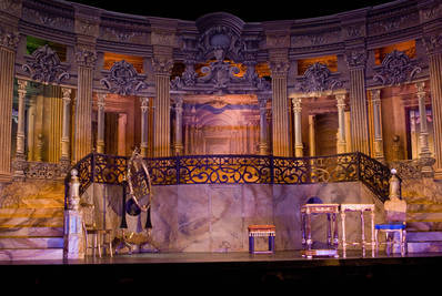 Az előadás díszlete - © theater.hu - Ilovszky  Béla