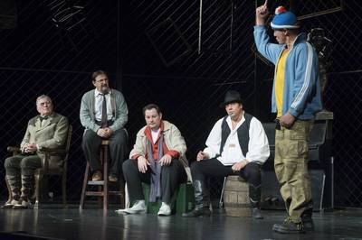 Újréti László, Szerednyei Béla, Fila Balázs, Nemcsák Károly, Rékasi Károly - © theater.hu - Ilovszky  Béla
