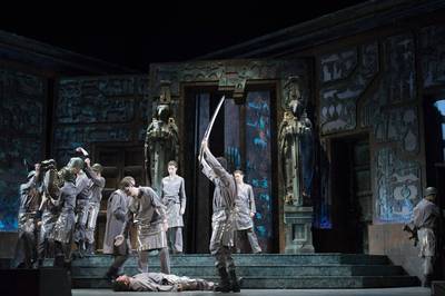 Jelenet az előadásból - © theater.hu - Ilovszky  Béla