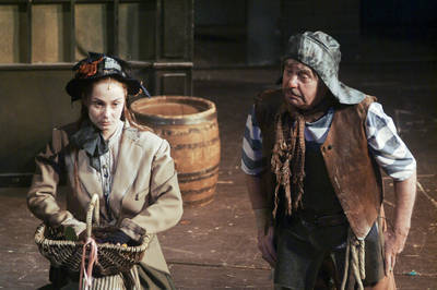 Auksz Éva, Agárdy Gábor - © theater.hu - Ilovszky  Béla