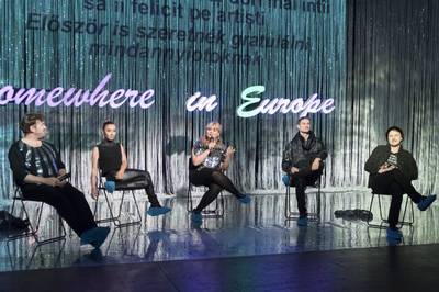 Gabriel Răuță, Ilinca Manolache, Ruxandra Maniu, Alexandru Potocean, Bogdan Zamfir - © theater.hu - Ilovszky  Béla