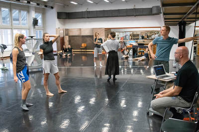 Jelenet a próbán - © theater.hu - Ilovszky  Béla