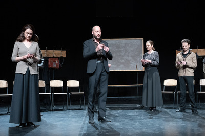 Maria Pashkurova-Petrenko, Vladiszlav Petrov, Lakatos Katalin, Tarasz Sevcsenko - © theater.hu - Ilovszky  Béla