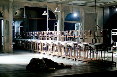 A Troilus és Cressida előadás díszletképei - © theater.hu - Ilovszky  Béla