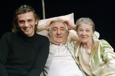 Alföldi Róbert, Garas Dezső, Törőcsik Mari - Játékszín Kései találkozás próbáján - © theater.hu - Ilovszky  Béla