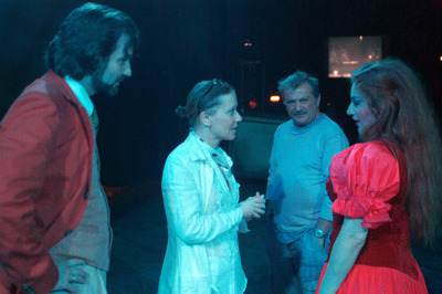 Nyári Zoltán, Eszenyi Enikő, Böhm György, Lukács Gyöngyi - © theater.hu - Ilovszky  Béla
